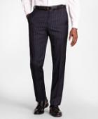 Brooks Brothers Brooksgate Regent-fit Bead-stripe Wool Twill Suit Pants