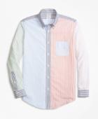 Brooks Brothers Men's Non-iron Regent Fit Fun Stripe Sport Shirt