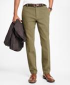 Brooks Brothers Men's Milano Fit Brushed Twill Stretch Chinos