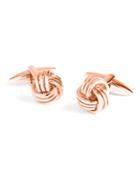 Brooks Brothers Men's Rose Gold Knot Cuff Links