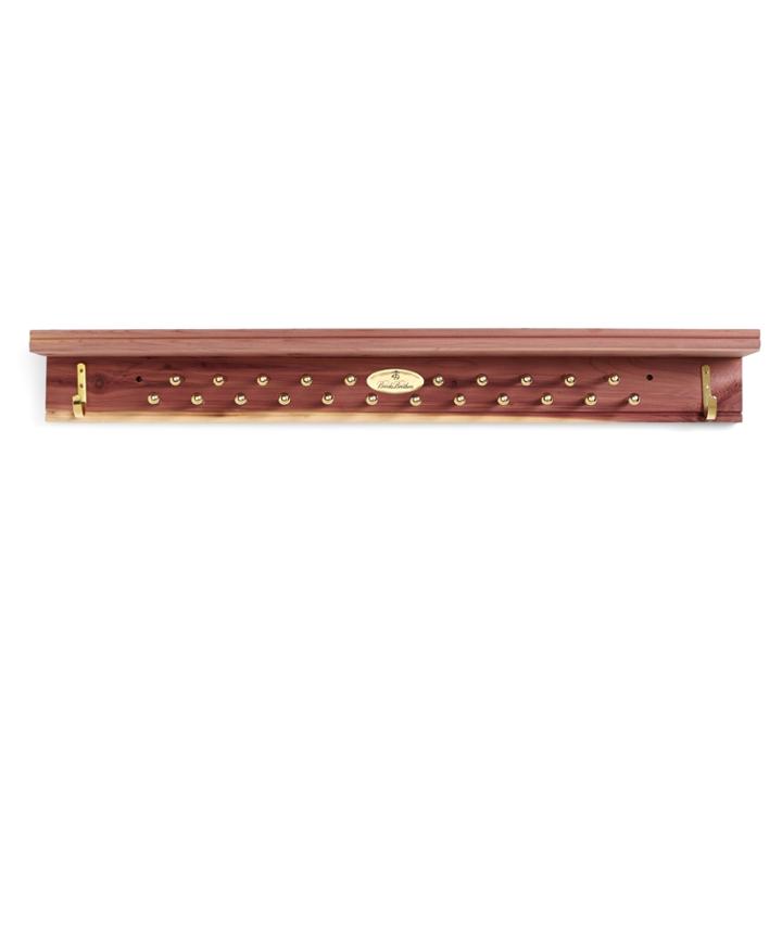 Brooks Brothers Men's Cedar Belt And Tie Rack