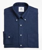 Brooks Brothers Solid Navy Button-down Shirt