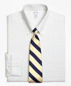Brooks Brothers Non-iron Regent Fit Two-color Tattersall Dress Shirt