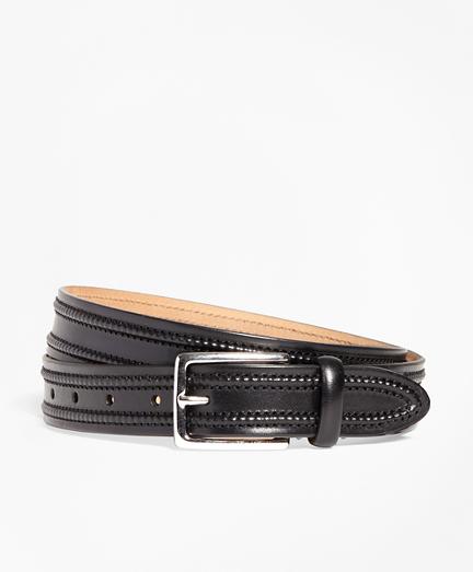 Brooks Brothers Moccasin Stitch Belt
