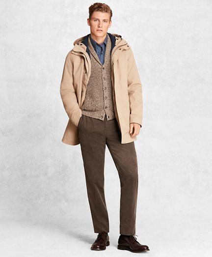 Brooks Brothers Golden Fleece 2-in-1 Twill Parka