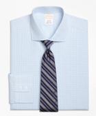 Brooks Brothers Golden Fleece Regent Fit Textured Overcheck Dress Shirt