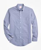 Brooks Brothers Non-iron Madison Fit Micro-gingham Sport Shirt