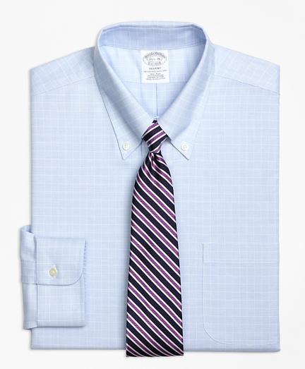 Brooks Brothers Non-iron Brookscool Regent Fit Parquet Check Dress Shirt