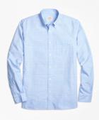 Brooks Brothers Glen Plaid Oxford Cotton Sport Shirt