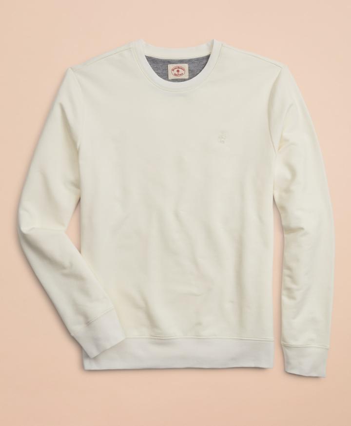 Brooks Brothers Men's French Terry Lightweight Crewneck Sweatshirt