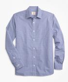 Brooks Brothers Gingham Nine-to-nine Cotton Dobby Shirt