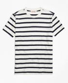 Brooks Brothers Slub Striped T-shirt