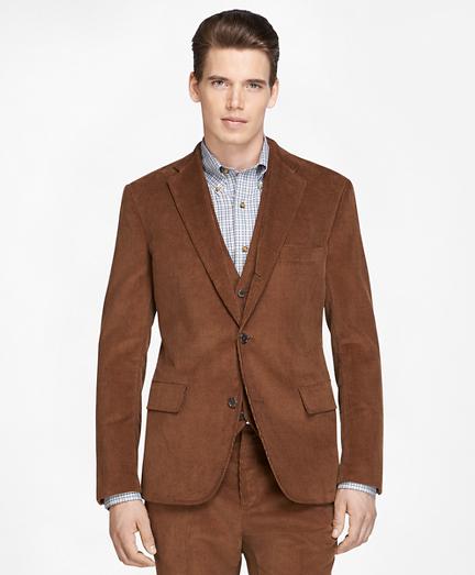 Brooks Brothers Own Make Three-piece Corduroy Suit