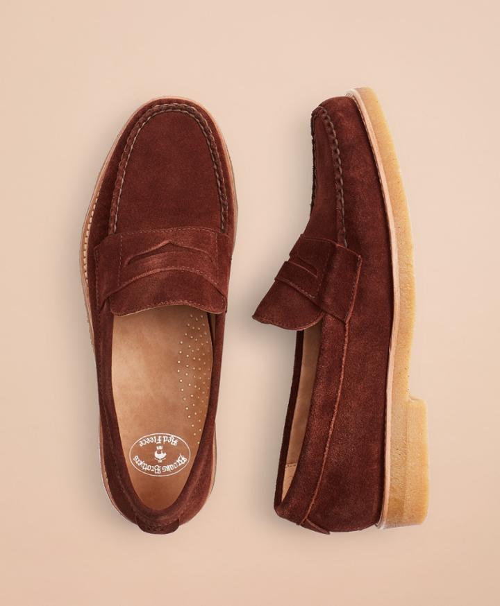 Brooks Brothers Men's Suede Loafer