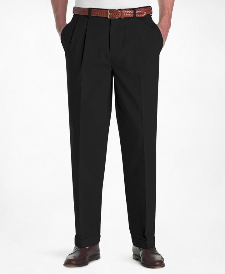Brooks Brothers Men's Elliot Fit Pleat-front Lightweight Advantage Chinos