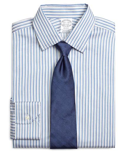 Brooks Brothers Regent Fitted Dress Shirt, Heathered Twin Stripe
