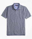 Brooks Brothers Original Fit Indigo Print Polo Shirt