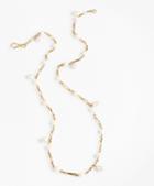 Brooks Brothers Baroque Glass Pearl Necklace
