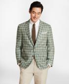 Brooks Brothers Men's Regent Fit Plaid With Multi-windowpane Sport Coat