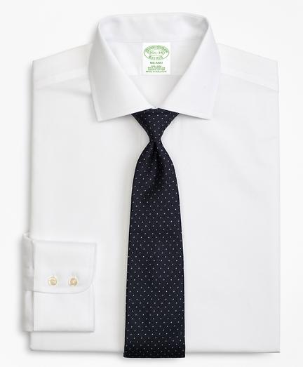 Brooks Brothers Milano Slim-fit Dress Shirt, Non-iron Rope Stripe