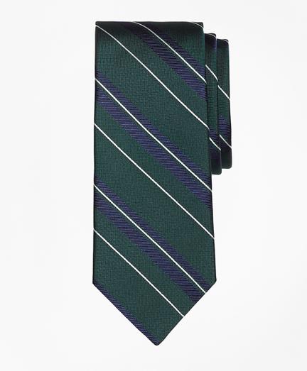Brooks Brothers Bold Textured Split Stripe Tie