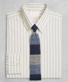 Brooks Brothers Golden Fleece Regent Fitted Dress Shirt, Button-down Collar Double-twin Stripe