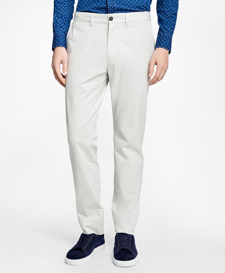 Brooks Brothers Men's Lightweight Textured Stretch Chinos