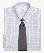 Brooks Brothers Milano Slim-fit Dress Shirt, Non-iron Triple Tattersall