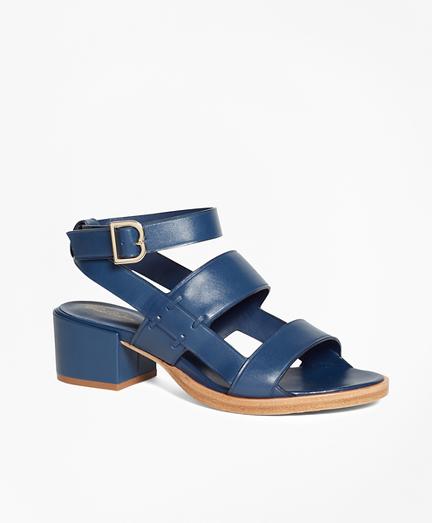 Brooks Brothers Low Ankle-strap Sandal