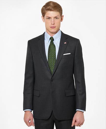 Brooks Brothers Regent Fit Saxxon Wool Tic 1818 Suit