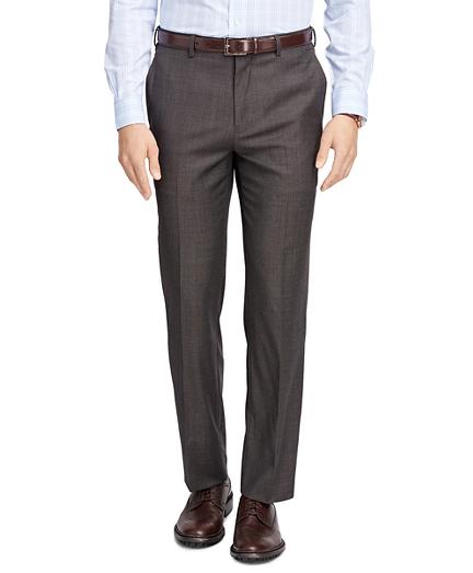 Brooks Brothers Fitzgerald Fit Mini Screen Weave Trousers