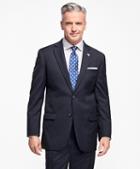 Brooks Brothers Madison Fit Saxxon Wool Narrow Double Pinstripe 1818 Suit