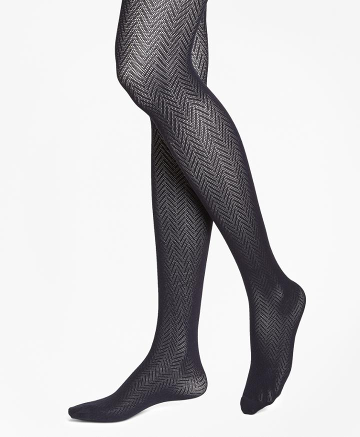 Brooks Brothers Women's Herringbone Tights