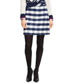 Brooks Brothers Wool Blend Buffalo Check Pencil Skirt