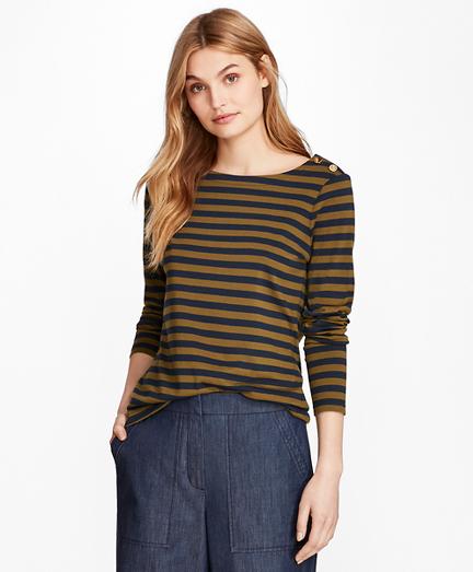 Brooks Brothers Striped Long-sleeve T-shirt