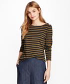 Brooks Brothers Striped Long-sleeve T-shirt