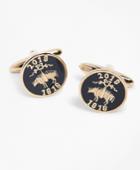 Brooks Brothers Men's 200th Anniversary Gold-plated Sterling Silver Cuff Links