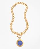 Brooks Brothers Women's Gold-plated Toggle Pendant Necklace