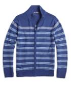 Brooks Brothers Merino Wool Full-zip Sweater