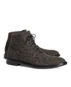 Brooks Brothers Men's Tweed Boots