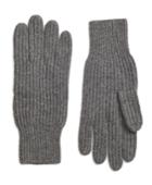 Brooks Brothers Men's Ribbed Cashmere Gloves