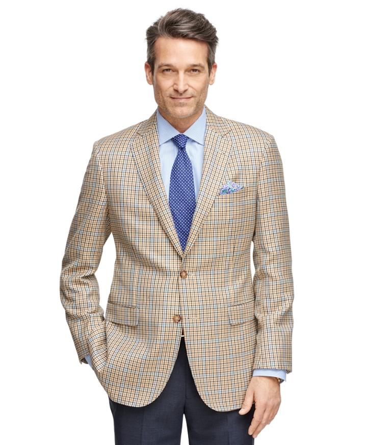 Brooks Brothers Men's Madison Fit Check Sport Coat