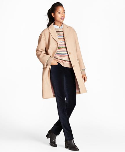 Brooks Brothers Double-faced Wool-blend Coat