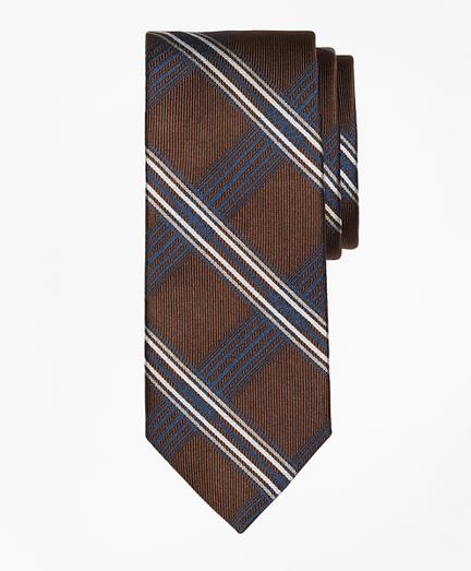 Brooks Brothers Plaid Stripe Tie