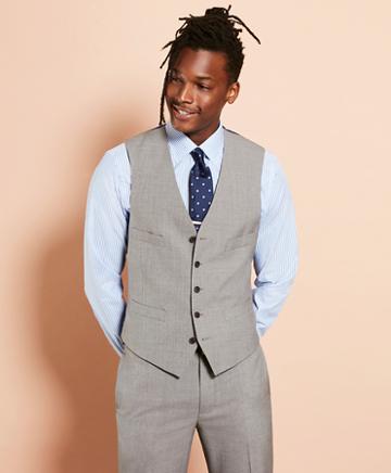 Brooks Brothers Wool Five-button Suit Vest