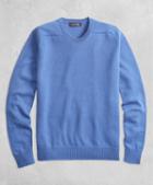 Brooks Brothers Golden Fleece 3-d Knit Cashmere V-neck Sweater