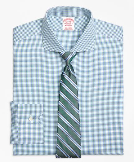 Brooks Brothers Non-iron Madison Fit Micro Framed Gingham Dress Shirt