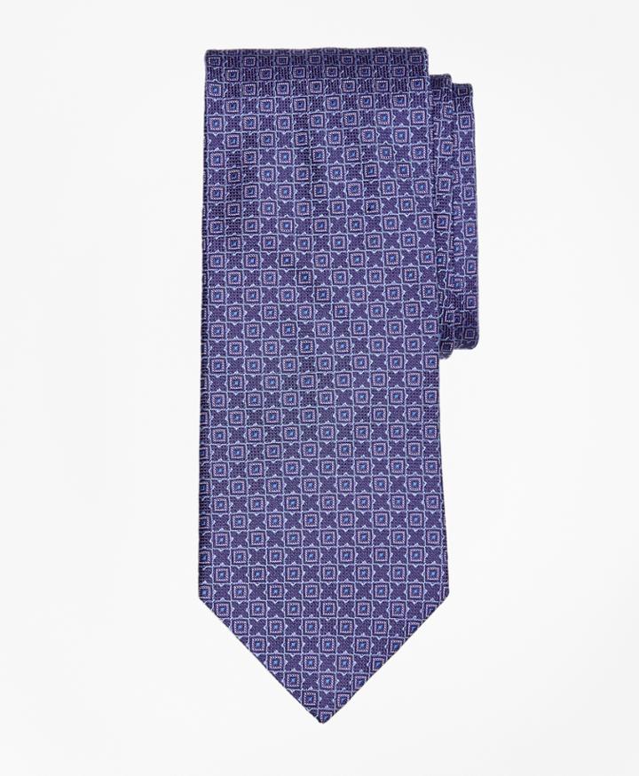 Brooks Brothers Men's Cross And Box Tie