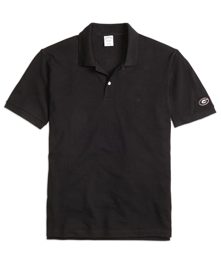 Brooks Brothers Men's University Of Georgia Slim Fit Polo