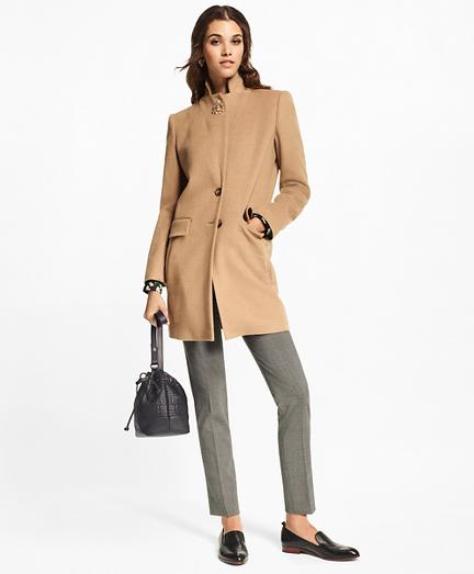 Brooks Brothers Camel Hair Car Coat